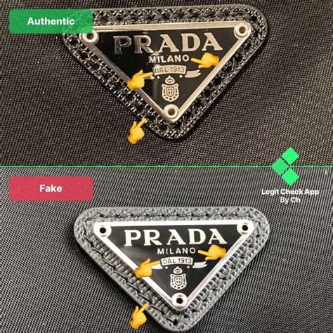 prada handbag tags authentic